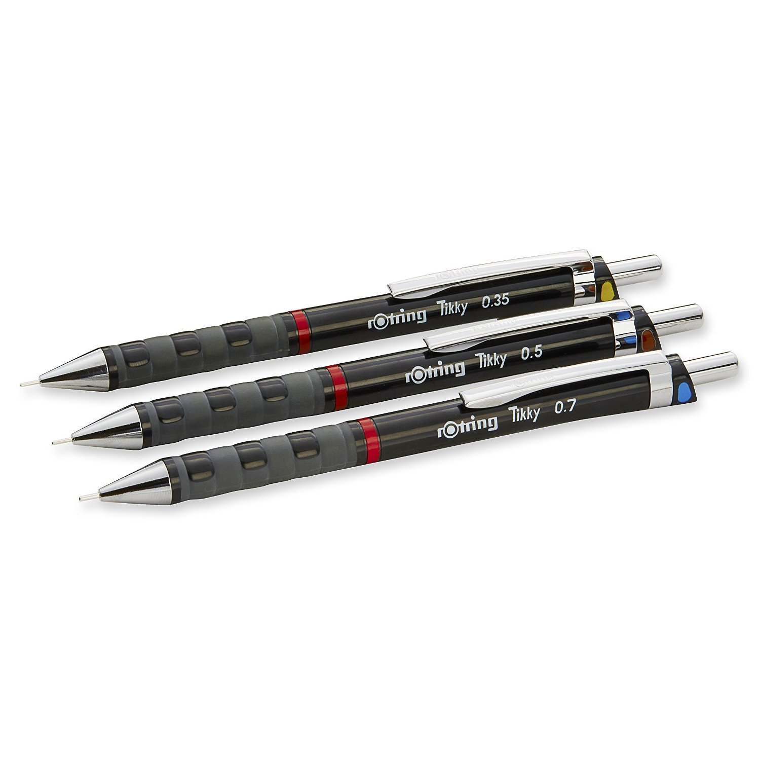 Rotring Tikky Ricambio Penna Blu Punto Medio (M) - Confezione Da 10 (2x5)