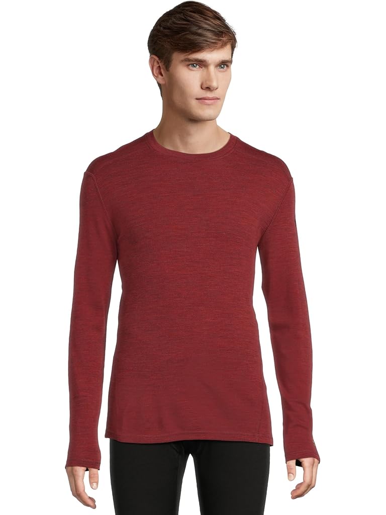 Purple Smartwool Classic Thermal Merino Base Layer Crew
