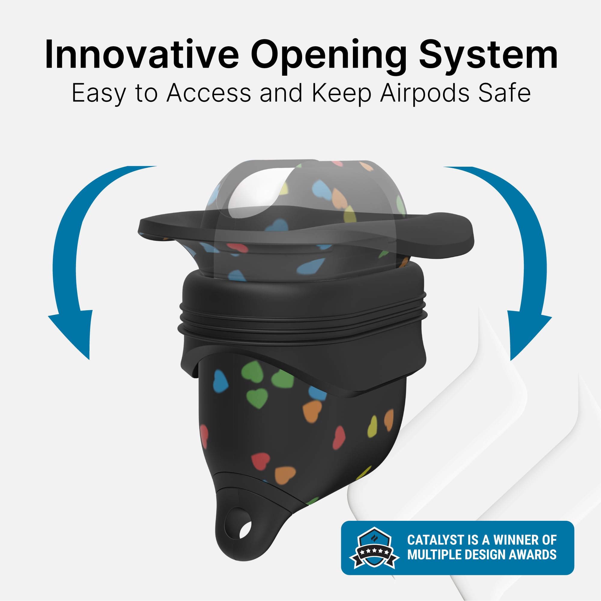Catalyst® Custodia impermeabile e a prova di caduta per AirPods (edizione speciale) - rubacuori
