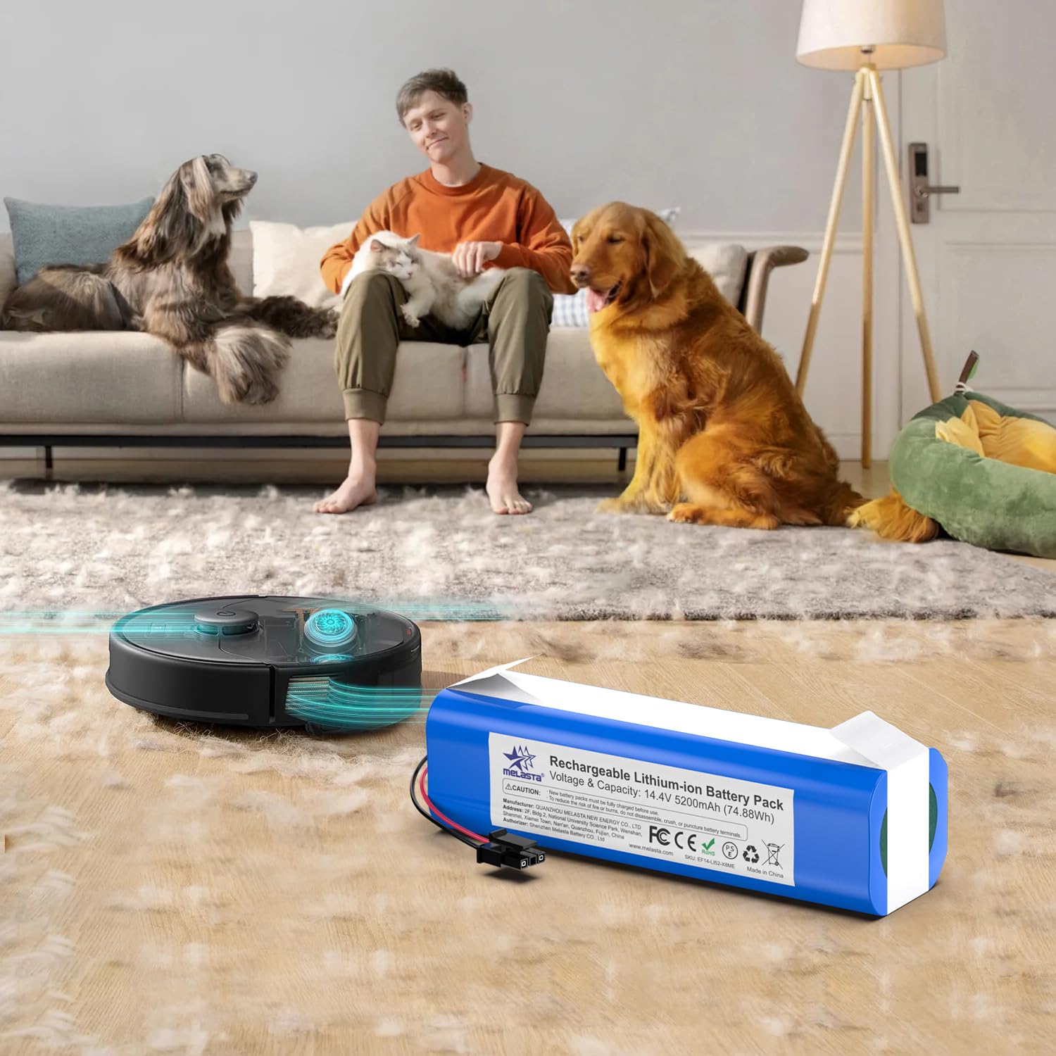 Amazon.co.jp: Melasta X8交換用バッテリー Eufy用 RoboVac X8/X8pro