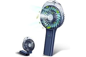 MORECORE Portable Handheld Misting Fan: Keep Cool and Refreshed On-the-Go