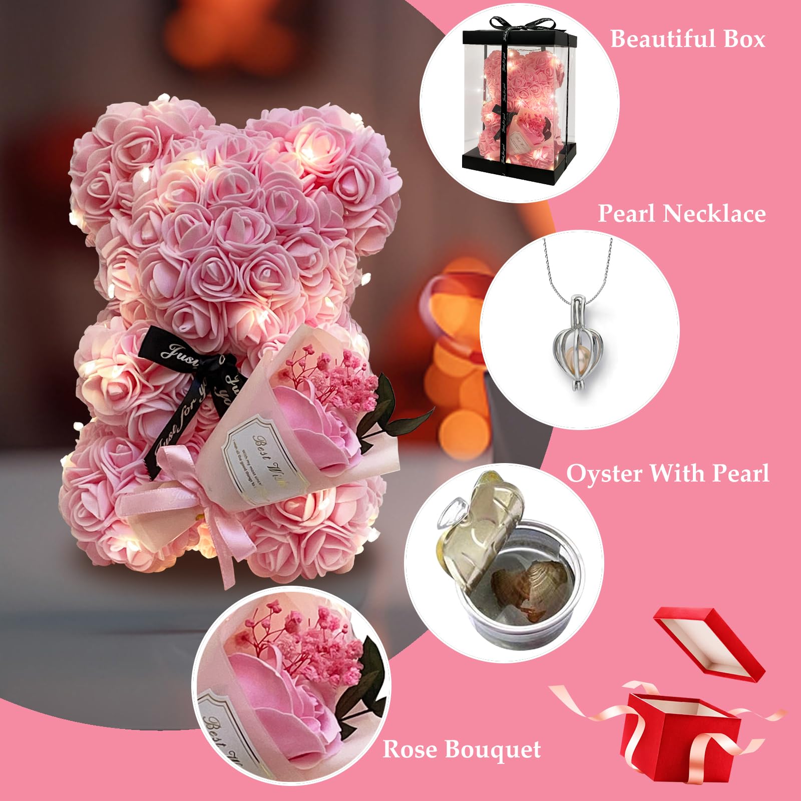 Amazon.com: MS.ROXYQUE Romantic Valentines Day Gift for Her
