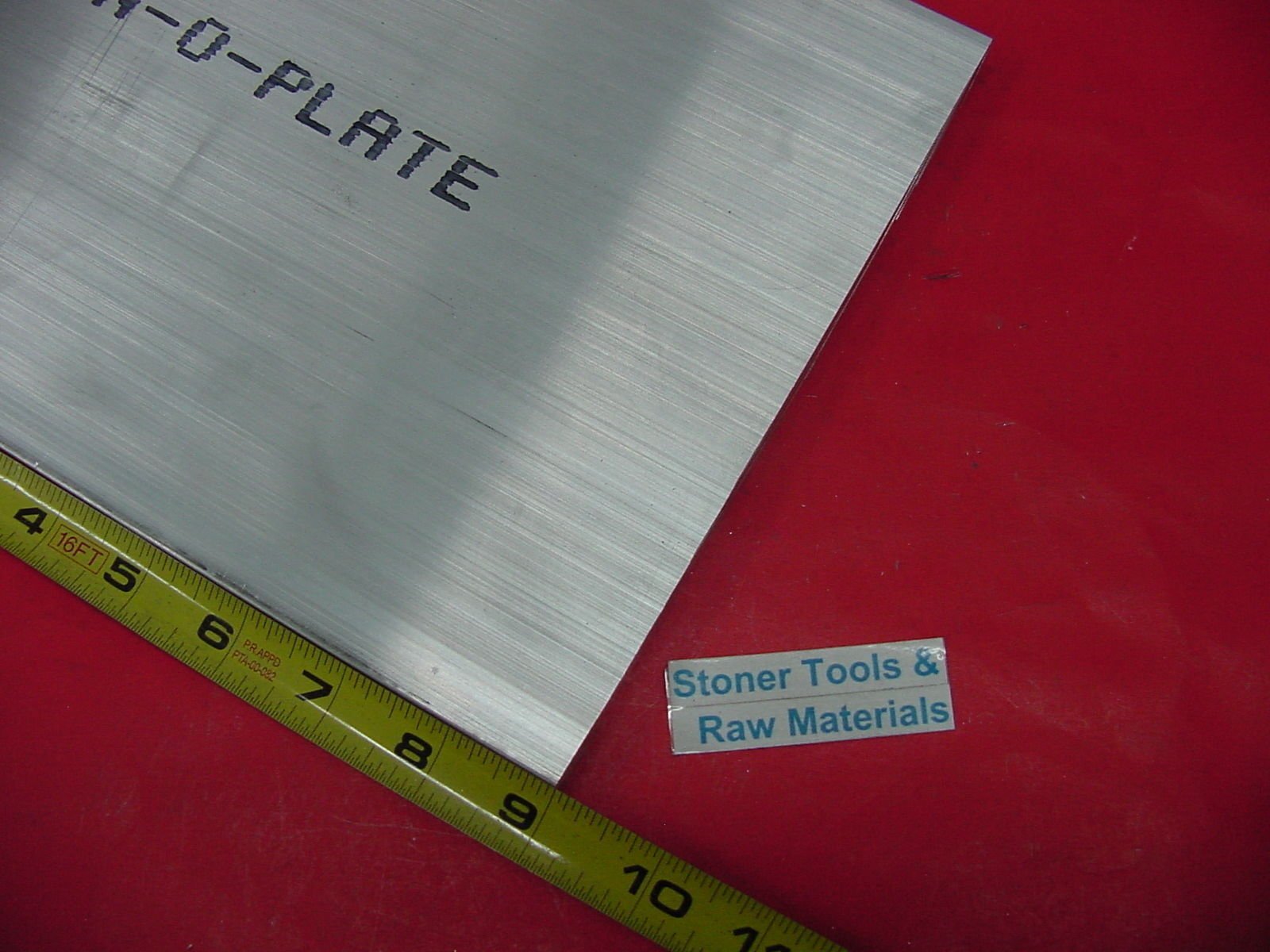 1/2" X 8" X 9" Aluminum 6061 Extruded Flat BAR Solid T6511 New Mill Stock Plate .50"
