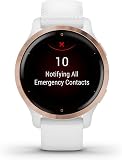 Garmin Venu 2S GPS 40mm Smartwatch, AMOLED Touchscreen, All-day Advanced Health & Fitness Features, Music Storage, Wellness Smartwatch with up to 10 days battery life, White - 7