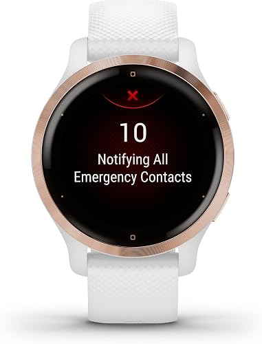Garmin Venu 2S GPS 40mm Smartwatch, AMOLED Touchscreen, All-day Advanced Health & Fitness Features, Music Storage, Wellness Smartwatch with up to 10 days battery life, White - 7