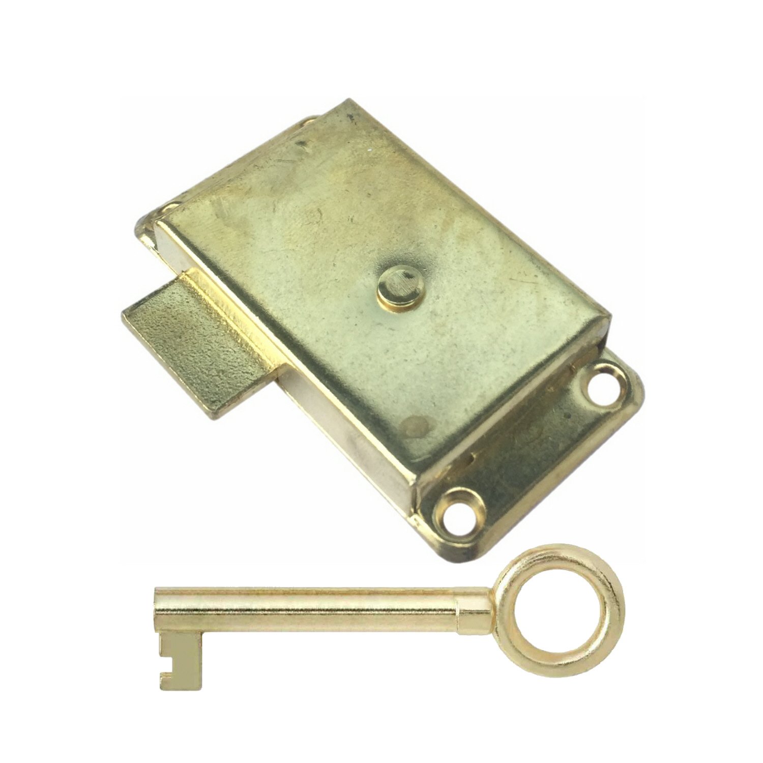 WARDROBE CUPBOARD DRAWER CABINET DOOR LOCK AND KEY 52MM