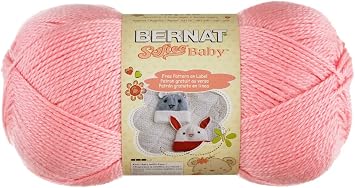 Bernat Softee Baby Yarn 3 Pack Bundle Includes 3 Patterns DK Light Worsted #3