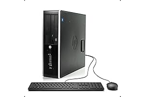 HP Compaq Elite 8300 Small Form Factor Desktop Computer - Reliable and Compact