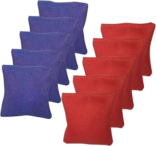 Set of 10 Pcs 2.763.15in Regulation Cornhole Bags,Standard Corn Hole Bean Bags,Premium Cornhole Bean Bags,Professional Corn Hole Bags Cornhole Toss Games Corn Hole Beans Bags for Outdoor Tossing Game