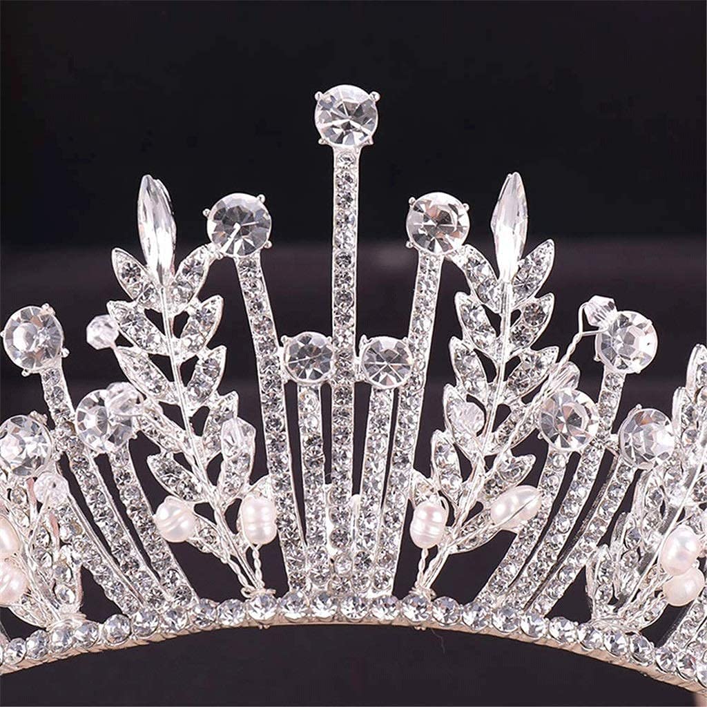 korona dekoracyjna, Królewski kryształowy diadem, korona, biżuteria do włosów