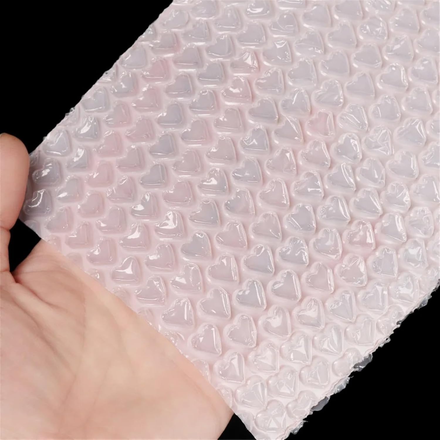 50Pcs Transprent Bubble Bag 10x10cm Protective Wrap Cushioning Covers Package Foam Packing Bags Envelope Double Film