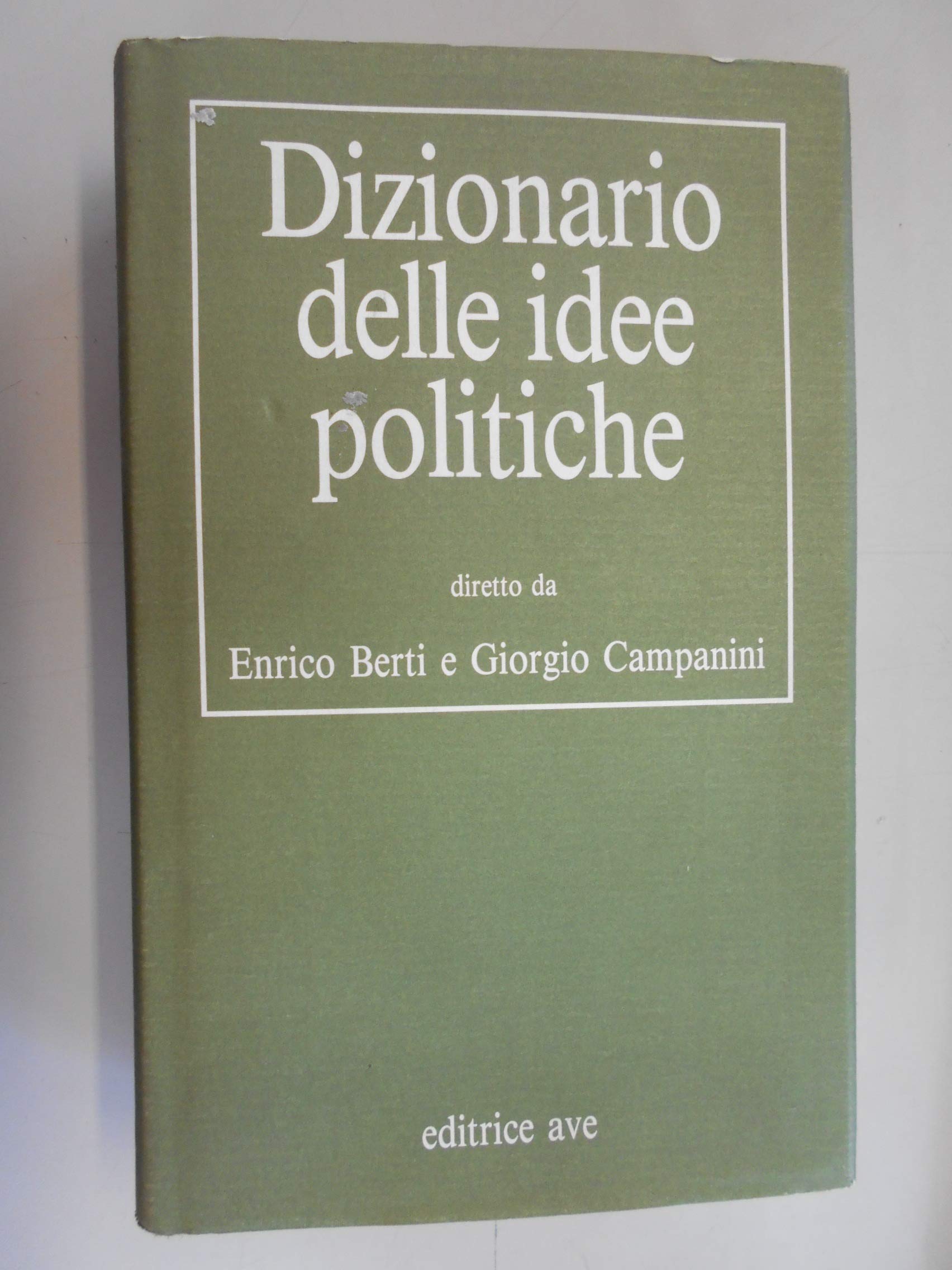 Dizionario delle idee politiche