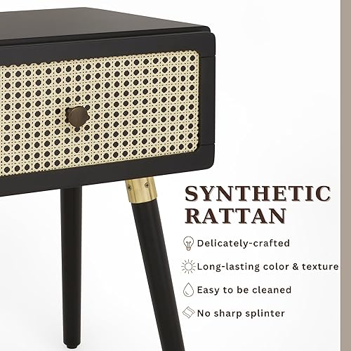 Miniatura 69 de Bme Dinkee - Base de cama de tamaño matrimonial sin cabecera, 15 pulgadas, minimalista y moderna, madera de acacia, 12 listones de madera para