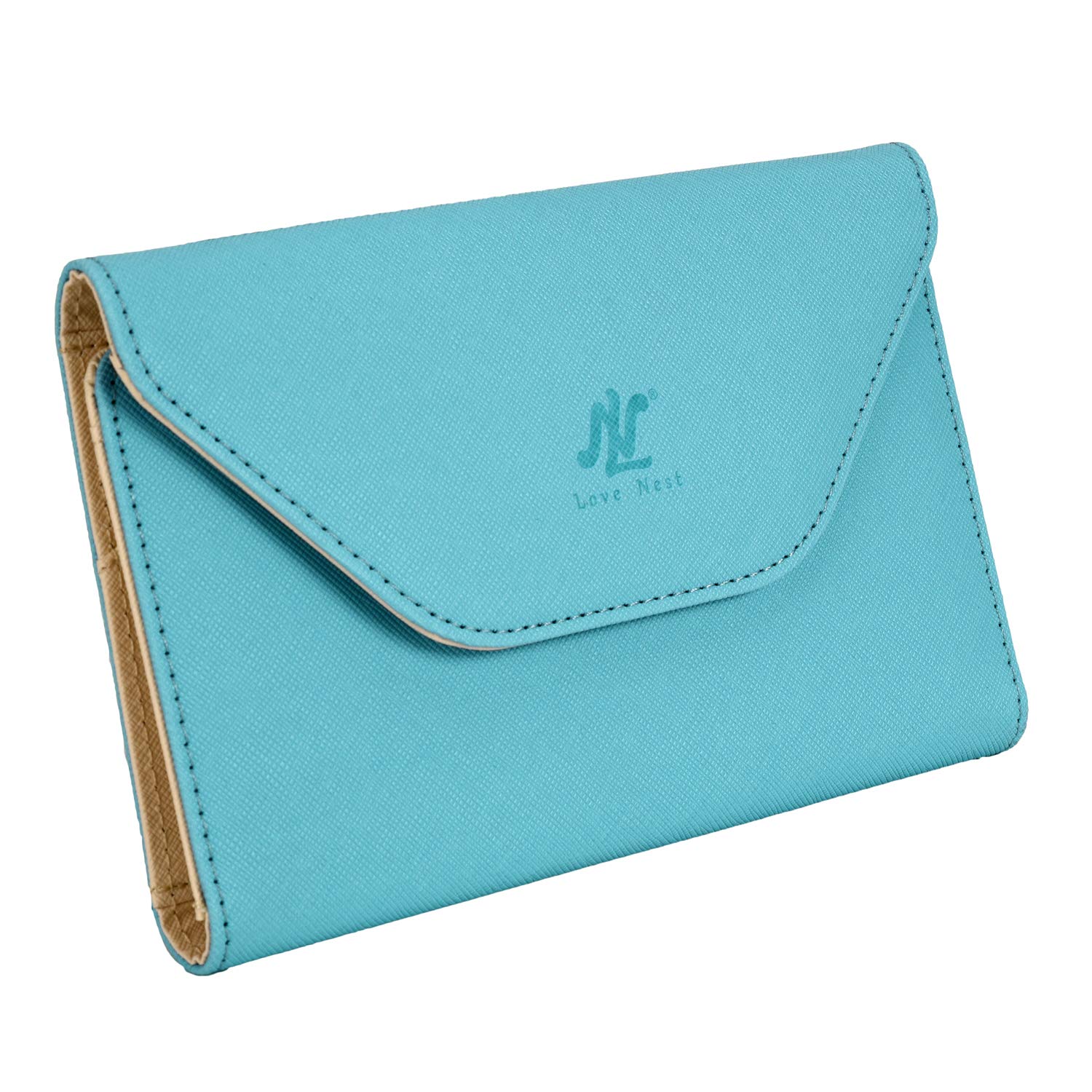 Rowgins Porte-passeport RFID Multifonction Pour Passeport Pour Les Essentiels De Voyage, Rose, Rétro