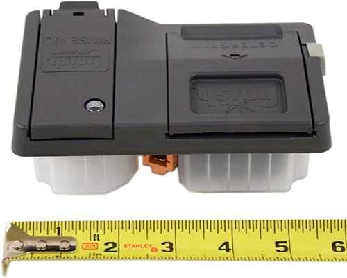 Miniatura 2 de GE WD12X24060 Conjunto de dispensador de detergente para lavavajillas Pieza original del fabricante de equipos originales (OEM)