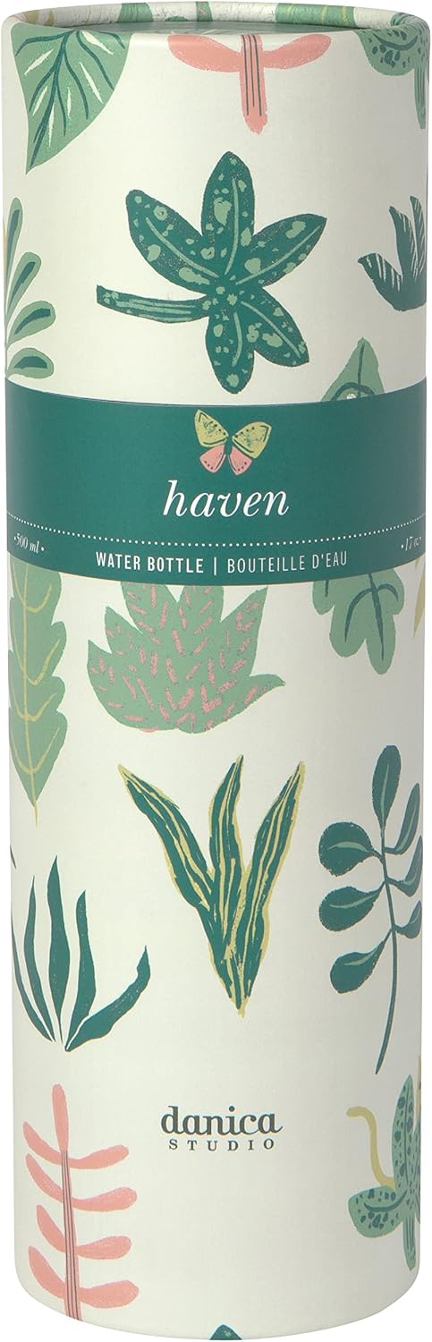 Now Designs Danica Studio Haven Stainless Steel Water Bottle Hot or Cold 17 Oz