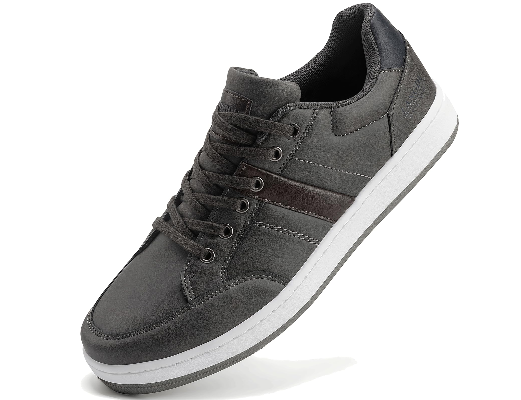 LANGDU Sneakers Uomo Scarpe da Ginnastica Casual Sportive Running Basse Scarpe all'Aperto 41-46
