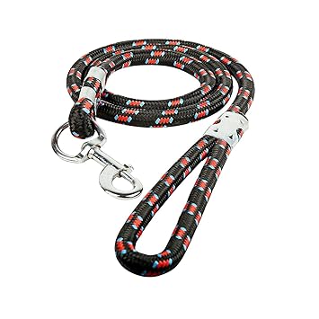 DCM PET Zone 48 Inches Nylon Rope Leash for Large & Giant Breeds Dog (T-22MM) (Color May Vary)