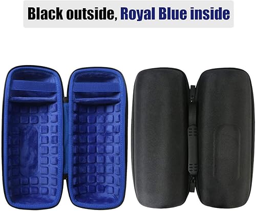 Miniatura 24 de co2CREA Funda de viaje rígida de repuesto para JBL Charge 4 / Reemplazo para altavoz Bluetooth impermeable JBL Charge 5 (negro y azul interior)