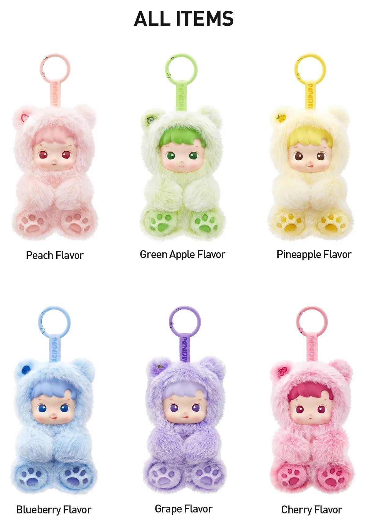 HACIPUPU Gummy Bear シリーズ ぬいぐるみ Amazon.com: Pop Mart Labubu HACIPUPU Gummy Bear Series Vinyl