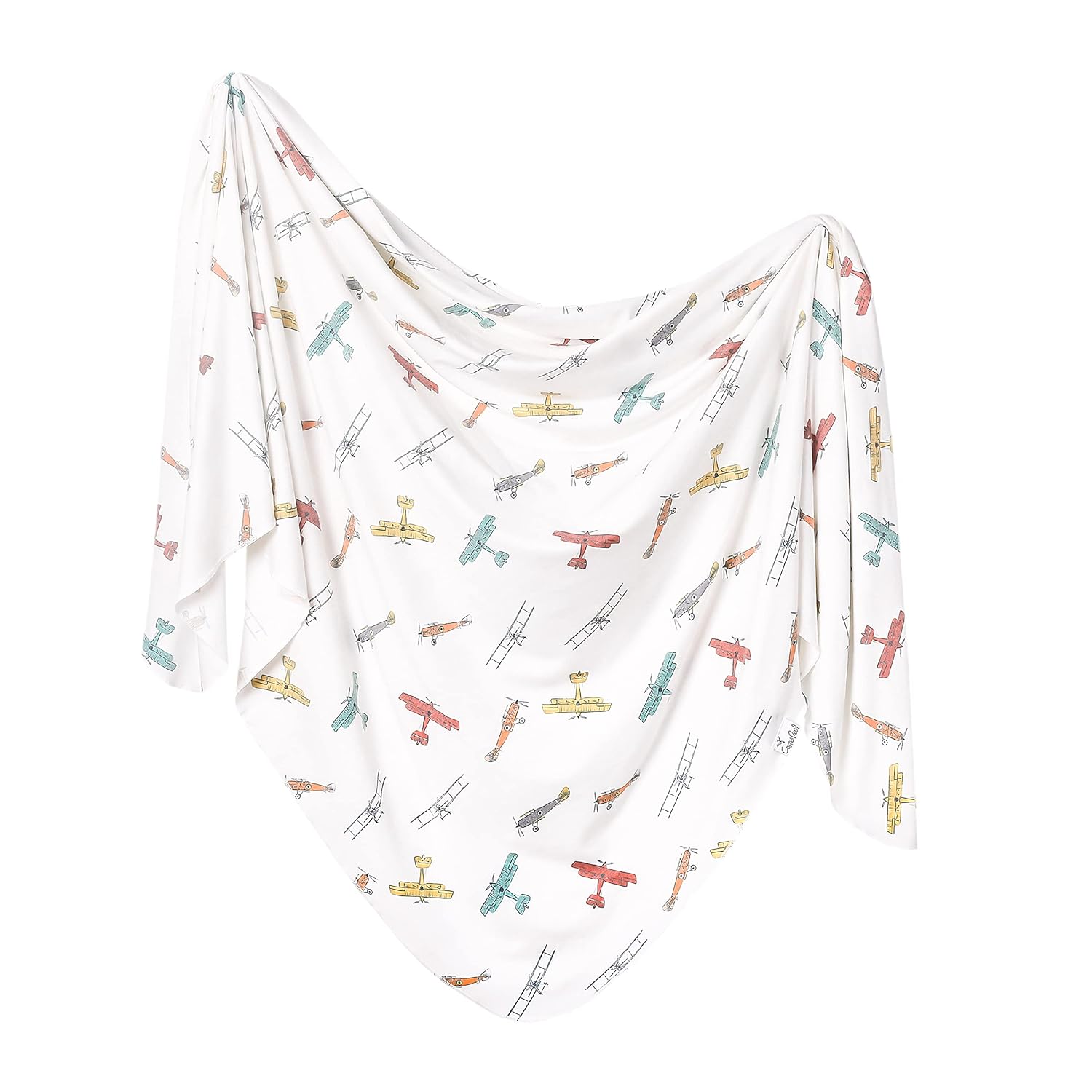 Copper Pearl Large Premium Knit Baby Swaddle Receiving Blanket Ace Copper Pearl Large Premium Knit Baby Swaddle Receiving Blanket Ace