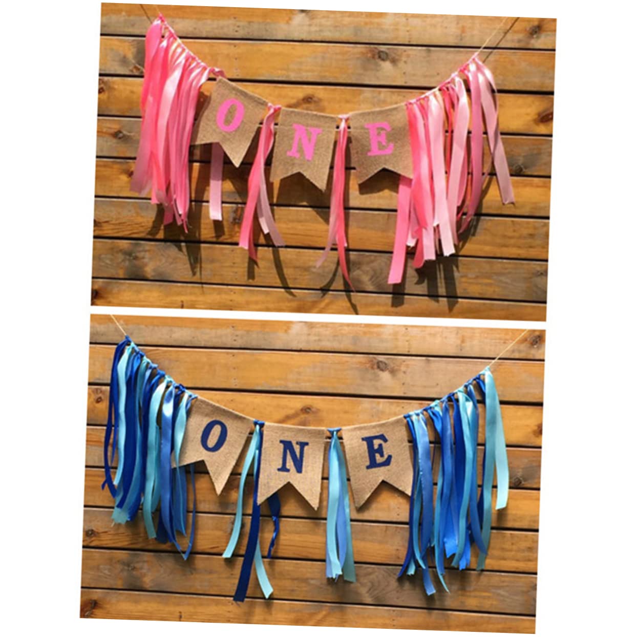 TOPBATHY 3pezzi Banner Decorativo Per Compleanno Lino Con Nastro Decorazione Feste Per Adulti Per Interni Ed Esterni Compleanno e Eventi Speciali