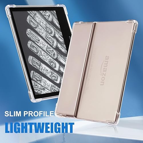 Miniatura 5 de CoBak Funda transparente para Kindle Oasis de 7 pulgadas, 10 generación 2019 lanzada y 9 generación 2017, protección de bolsa de aire de esquina,