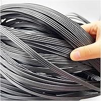 Vista 29 de Ratán plástico sintético, cuatro líneas que tejen material de ratán de plástico, material de reparación de mimbre, kit de reparación de muebles