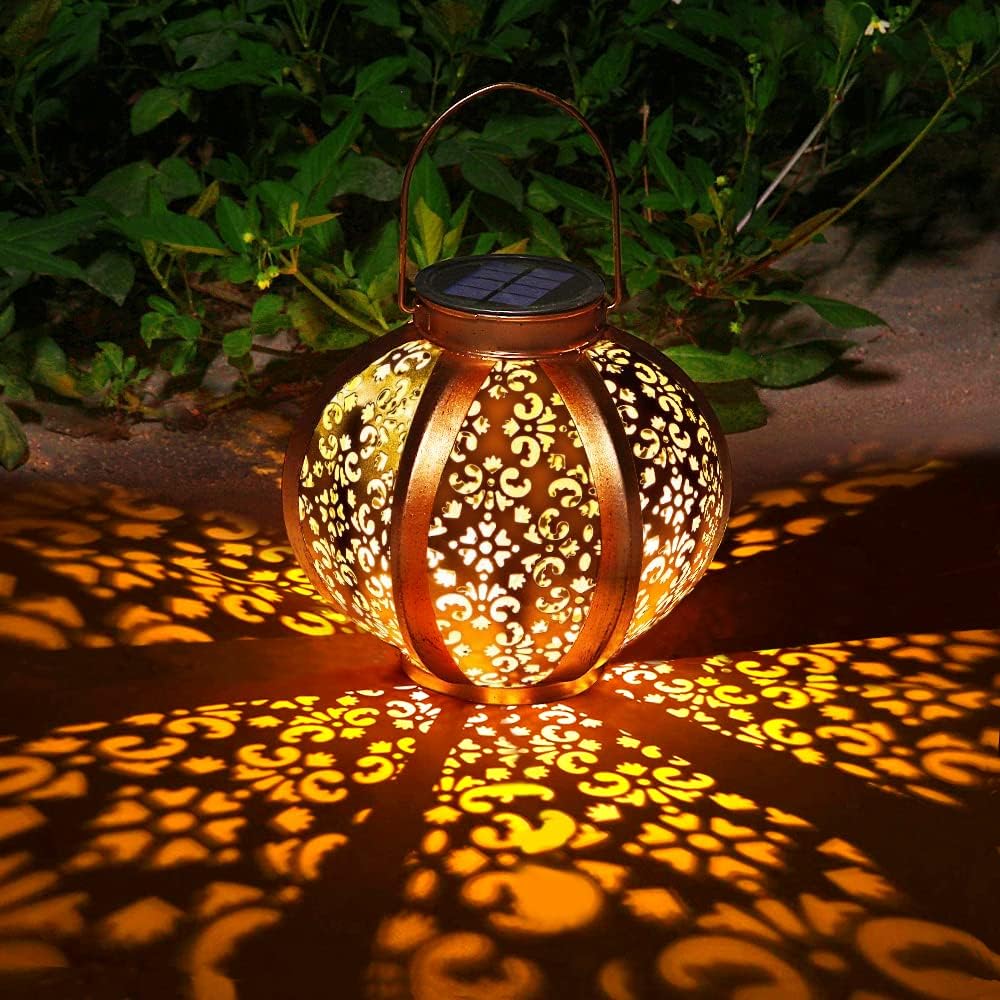Solar Lanterns Outdoor Hanging Garden Lanterns Morrocan Large Outdoor