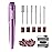 AIRSEE Studio Basic Electric Nail Drill, USB Portable Nail E File Machine for Professional Beginners, Manicure Pedicure Dremel Kit for Salon & Home Use , Purple