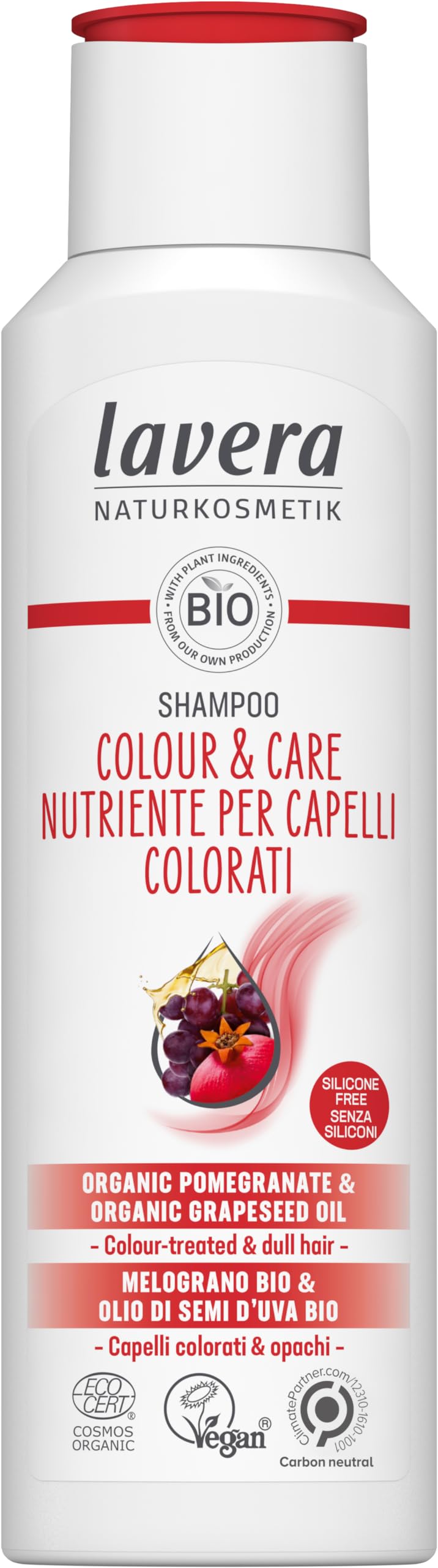 Shampoo Colour And Care • Radiant Hair Natural Cosmetics Vegan Certified 250Ml