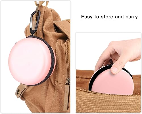 Vista 19 de MoKo Caja de almacenamiento compatible con Apple Watch Series 11/10/9/8/7/6/5/4/3/2/1/SE3/SE2/SE, funda protectora portátil de viaje para AirPods