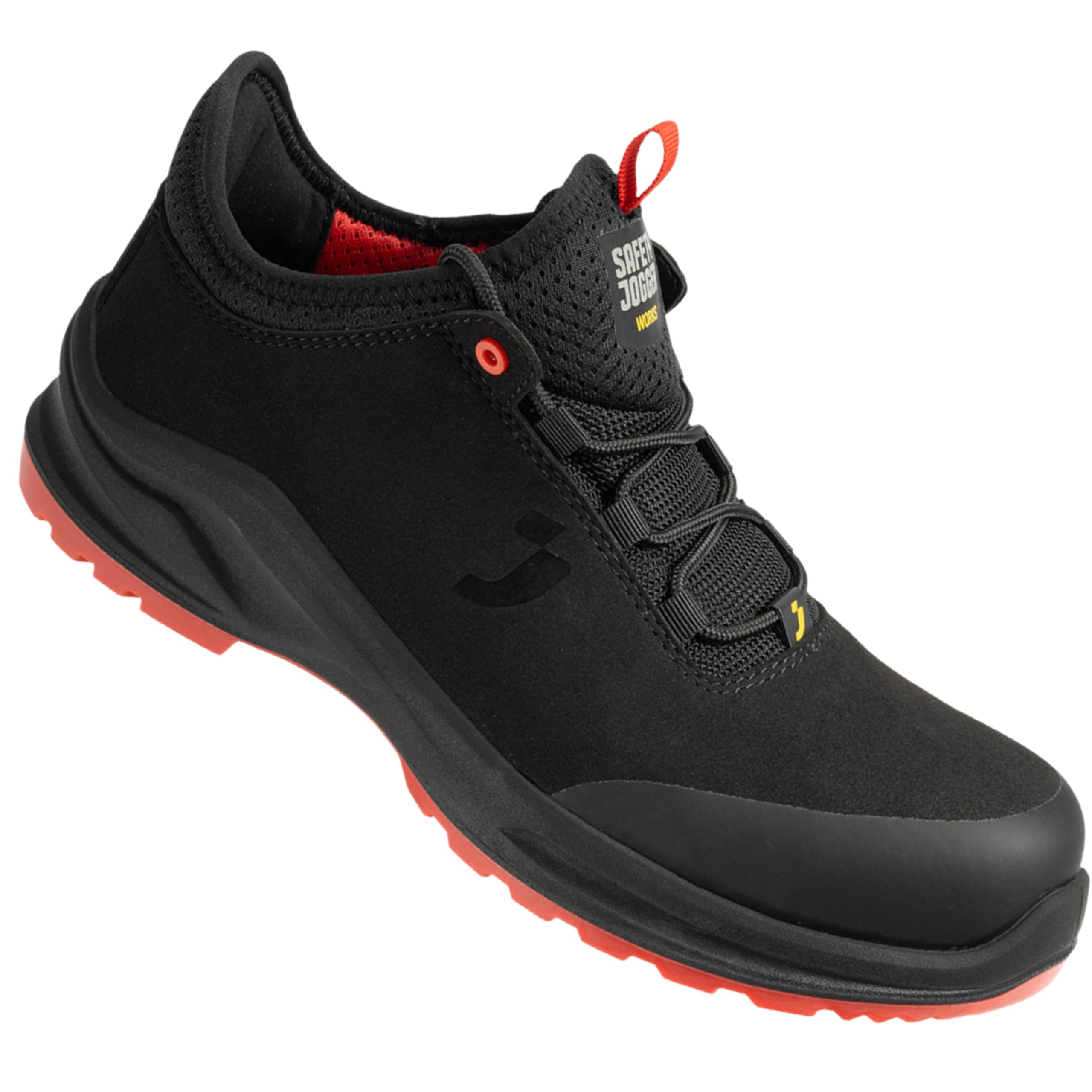 SAFETY JOGGER Vegan Safety Sneaker MODULO S3 |Washable Microfiber Upper, SJ Footbed, Nano Carbon 200J Toe Cap, ESD, Slip Resistant | Size 10 UK/INDIA