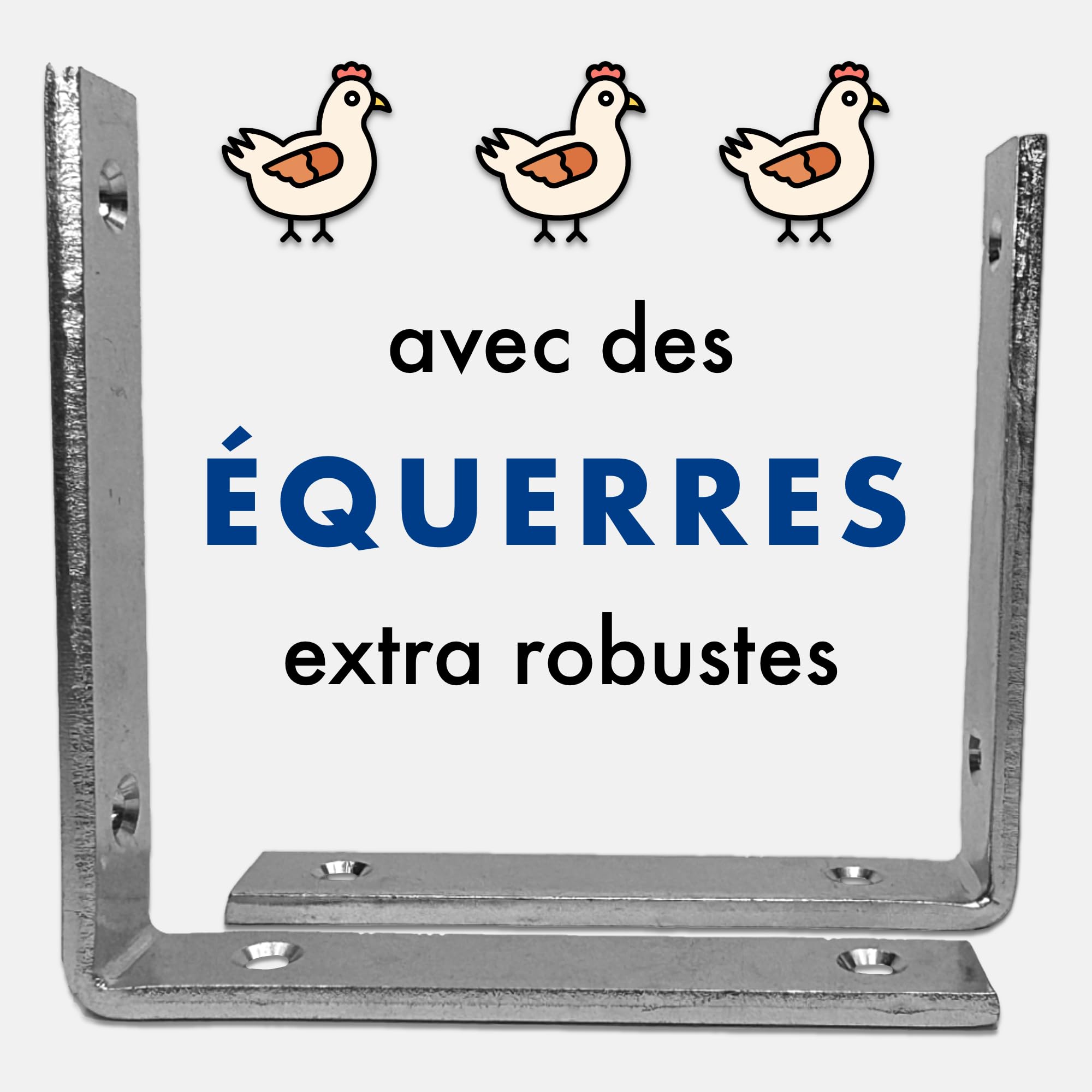 Kit Complet barrière Anti-acariens pour perchoir à Poules Contre Le pou Rouge, Protection Anti-acariens, piège à acariens, poulailler