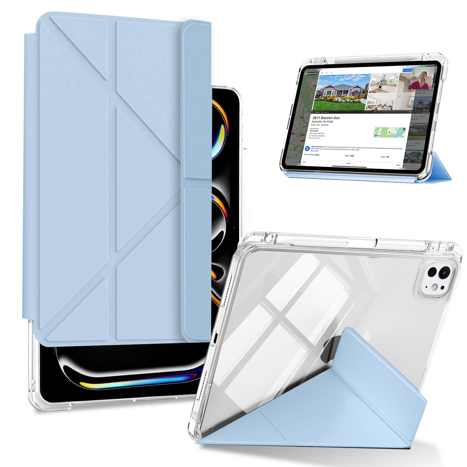 Amazon.co.jp: KeeFos ケース iPad Pro 11インチ M5/M4 2025/2024 (第6