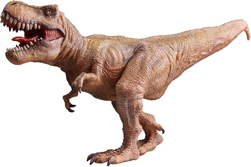 Miniatura 7 de Figuras de dinosaurios para niños, juguetes de plástico seguros y sin olor, 01-Pluma T.rex
