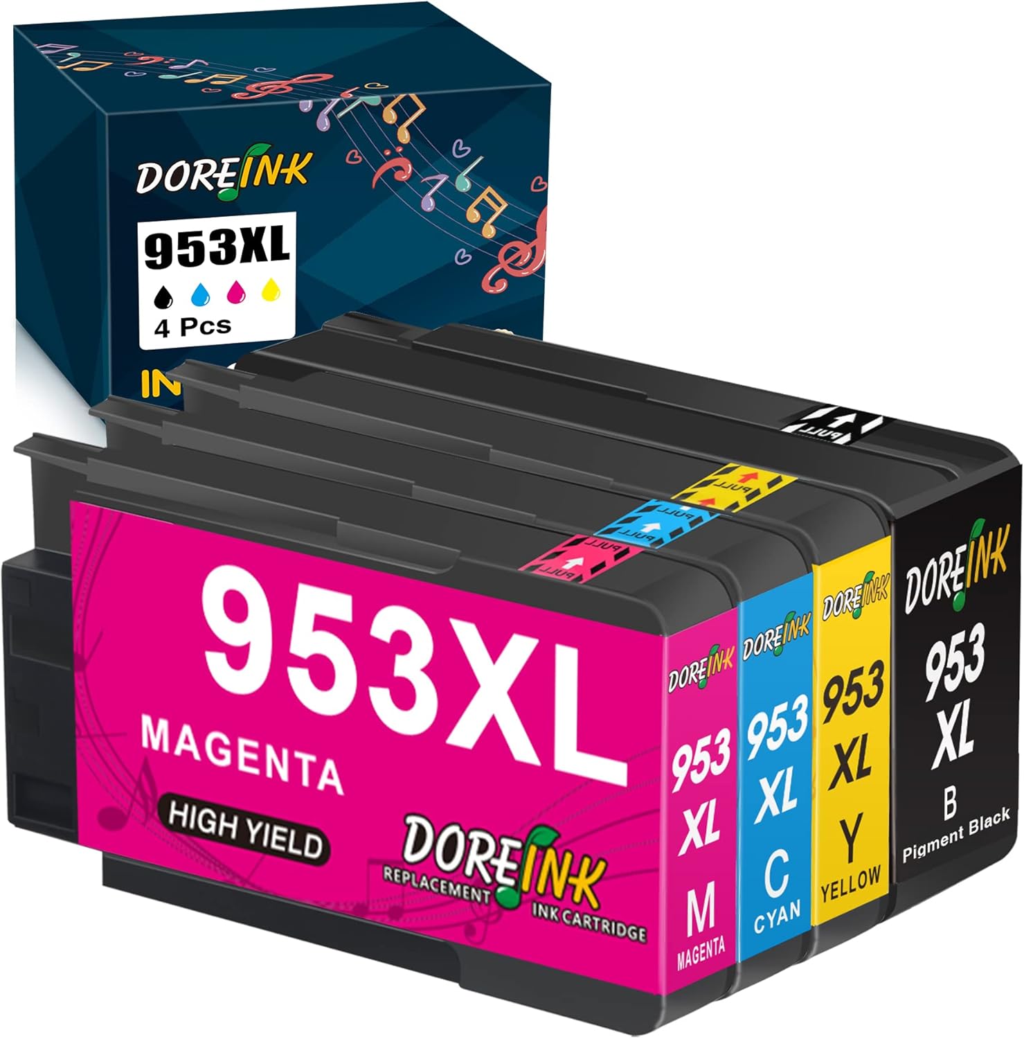 Hp Officejet Pro 8715 Kompatible Patronen 953XL Multipack Druckerpatronen Kompatibel für HP 953 XL 953XL Patronen