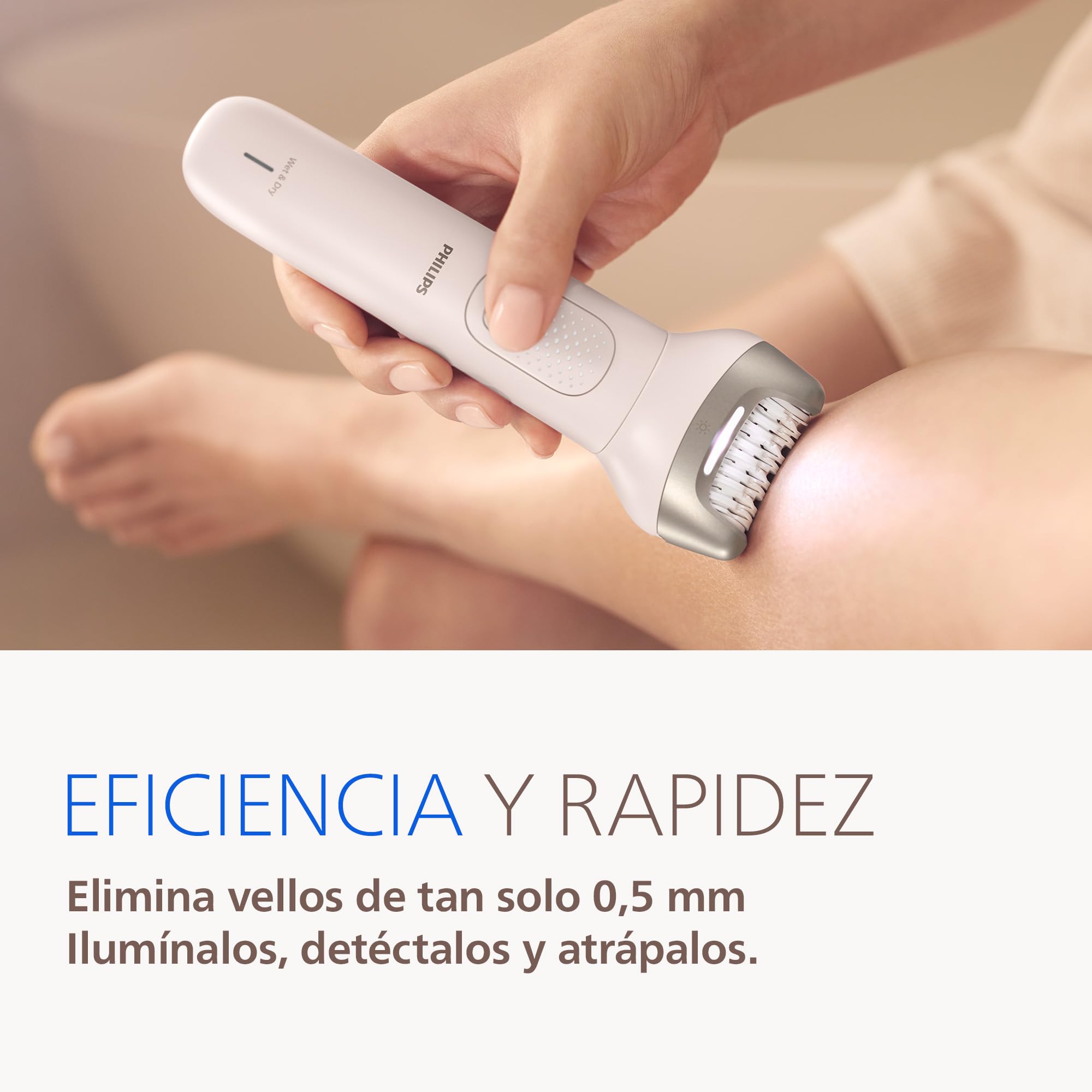Philips Set de belleza – Set todo en uno para cuerpo, cara, zona del bikini y pies; uso inalámbrico en seco o mojado, para depilación y cuidado de la piel, con 12 accesorios, modelo BRE749/00