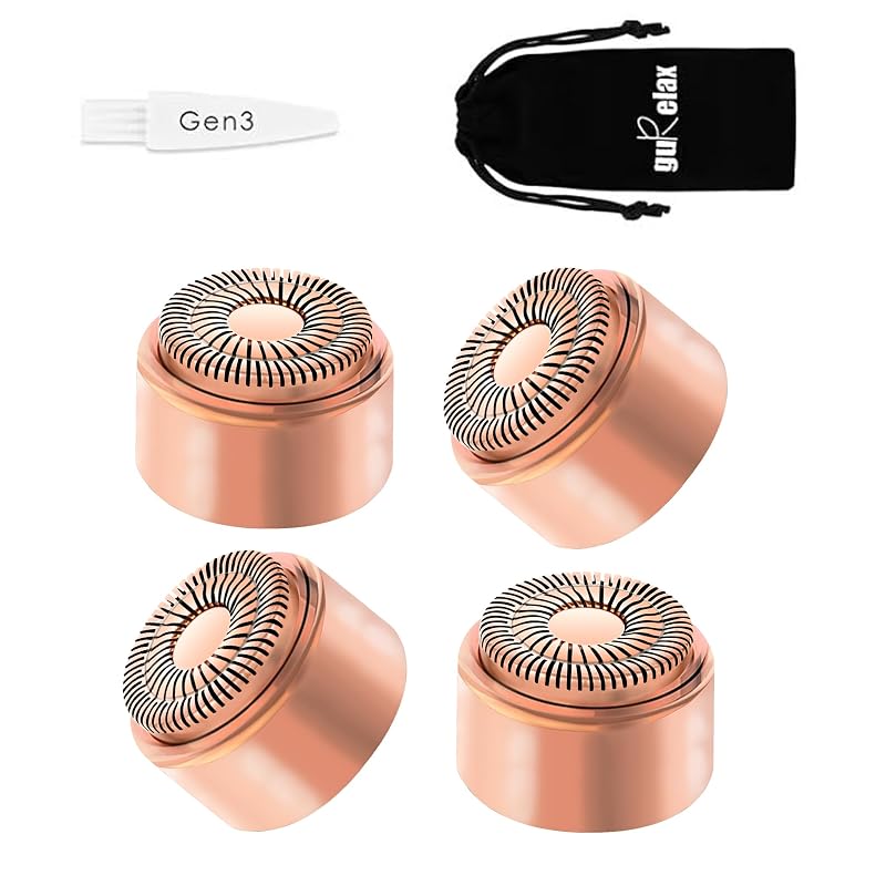 Cabeças de reposição Gen3 gurelax para Finishing Touch Flawless Facial Hair Remover