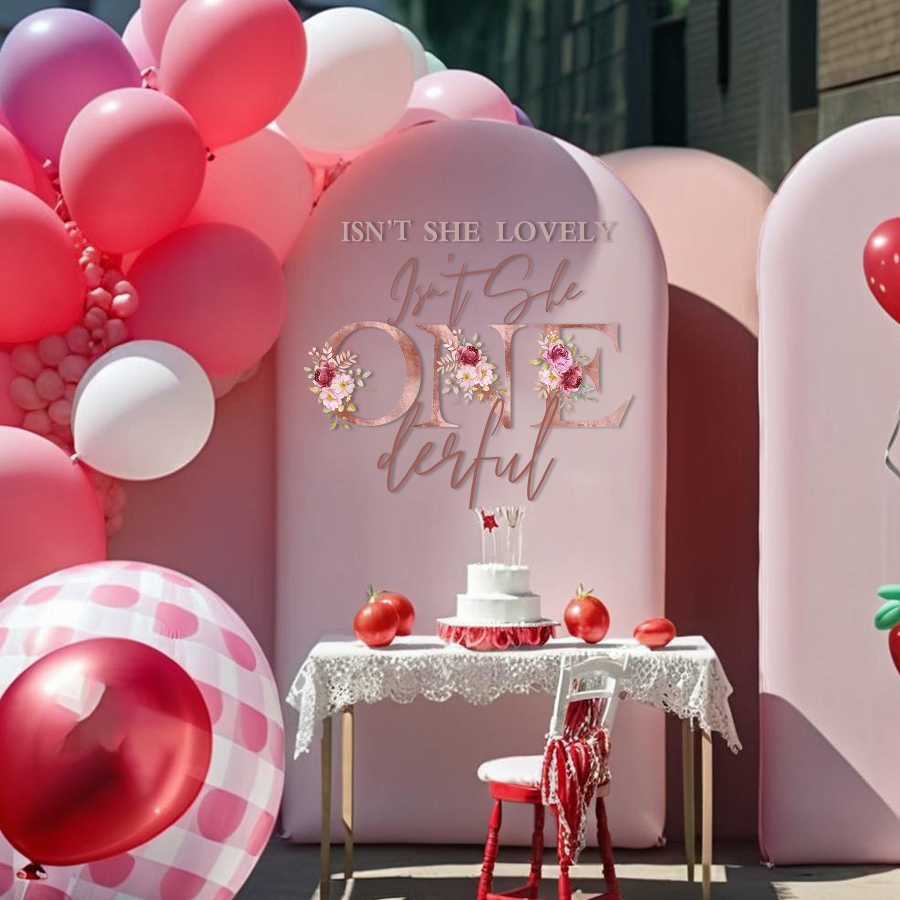 Snapklik.com : Isnt She Lovely Isnt She Onederful Decal For Balloon