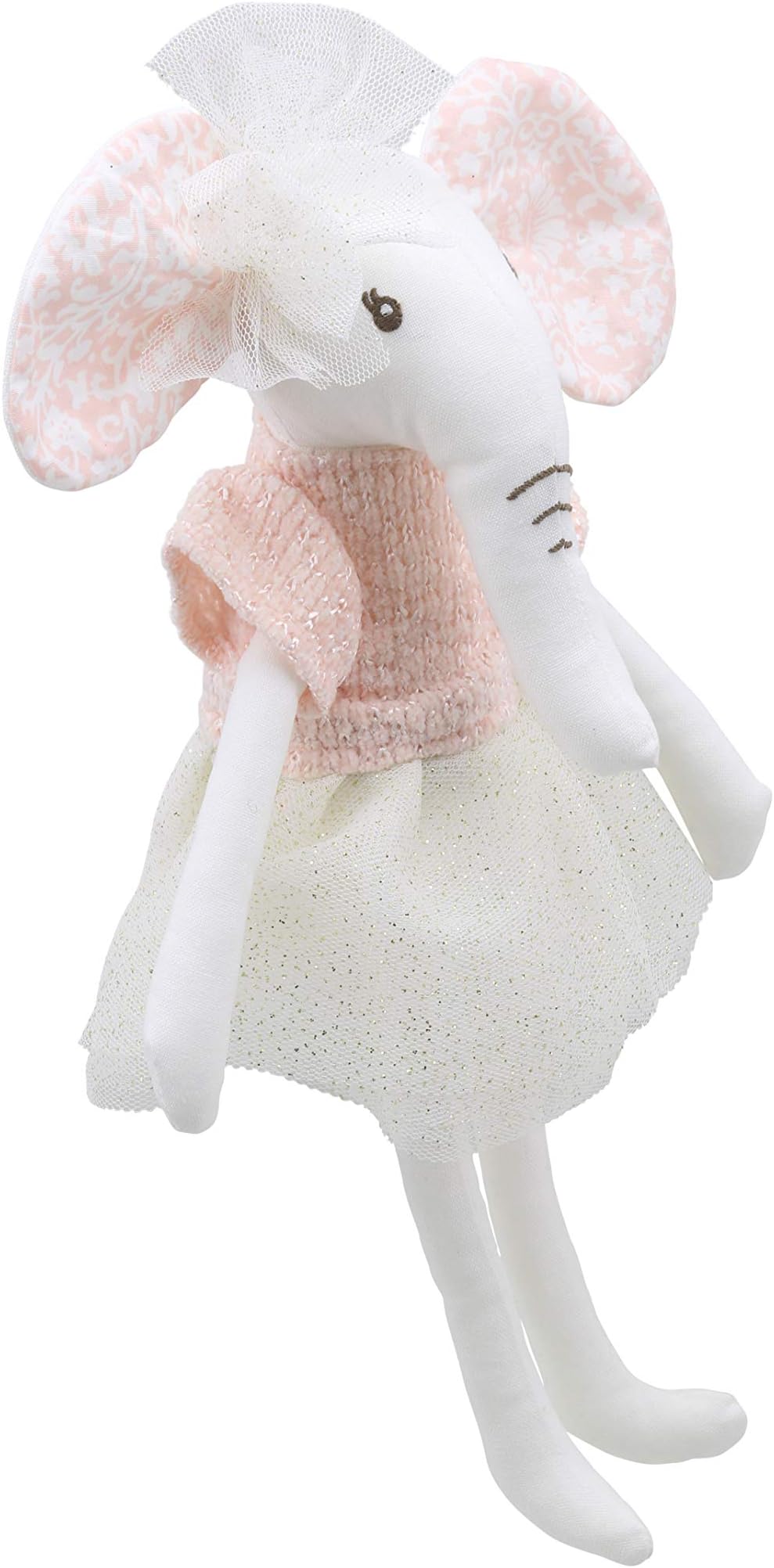 Elephant (Pale Pink) - Wilberry Linen Soft Toy