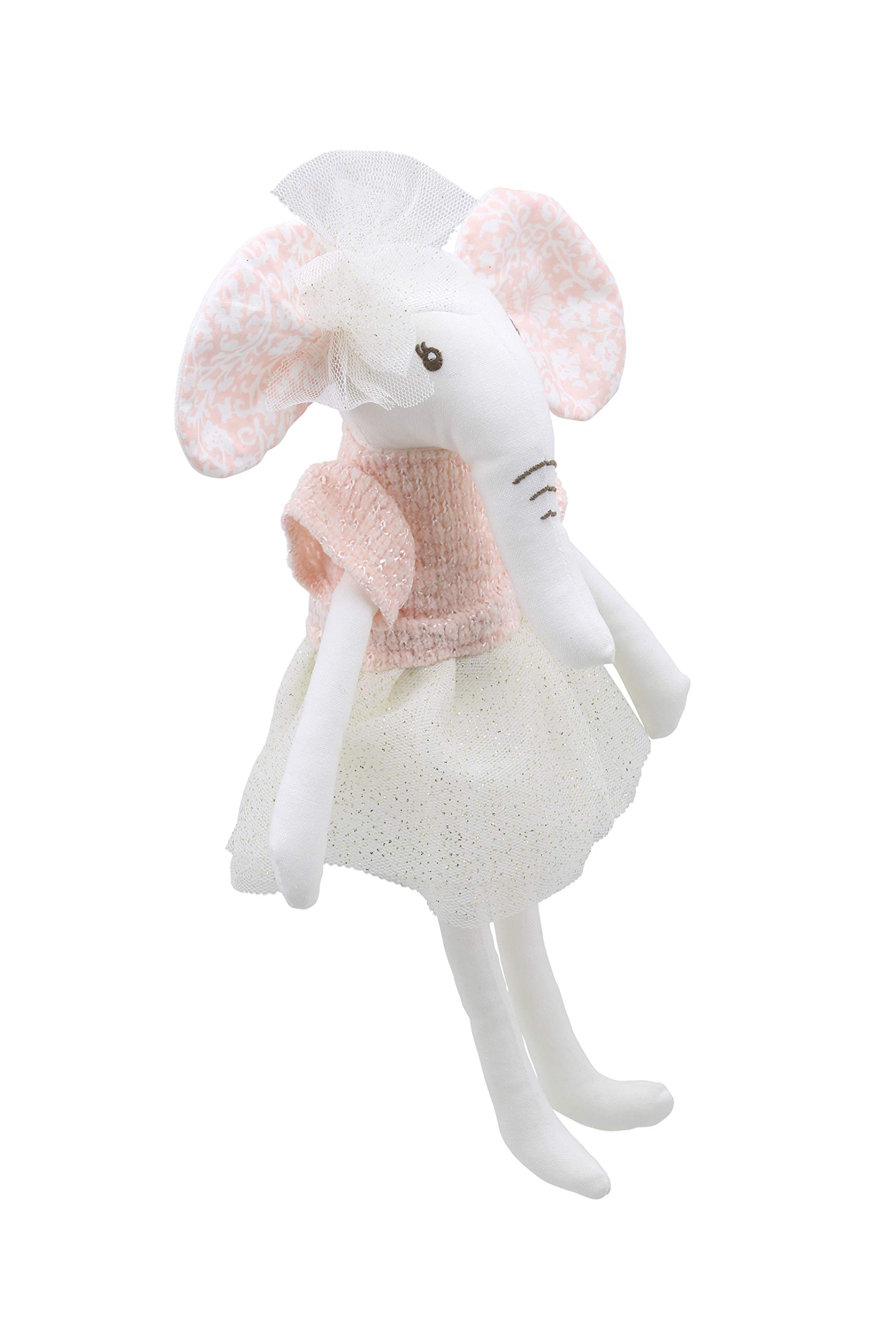 Elephant (Pale Pink) - Wilberry Linen Soft Toy