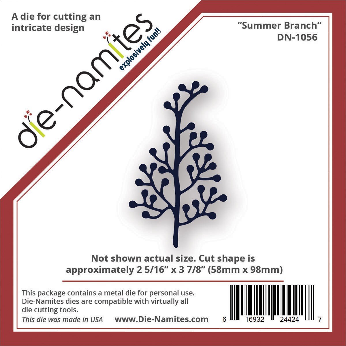 die-namites Summer Branch Universal Cutting Die