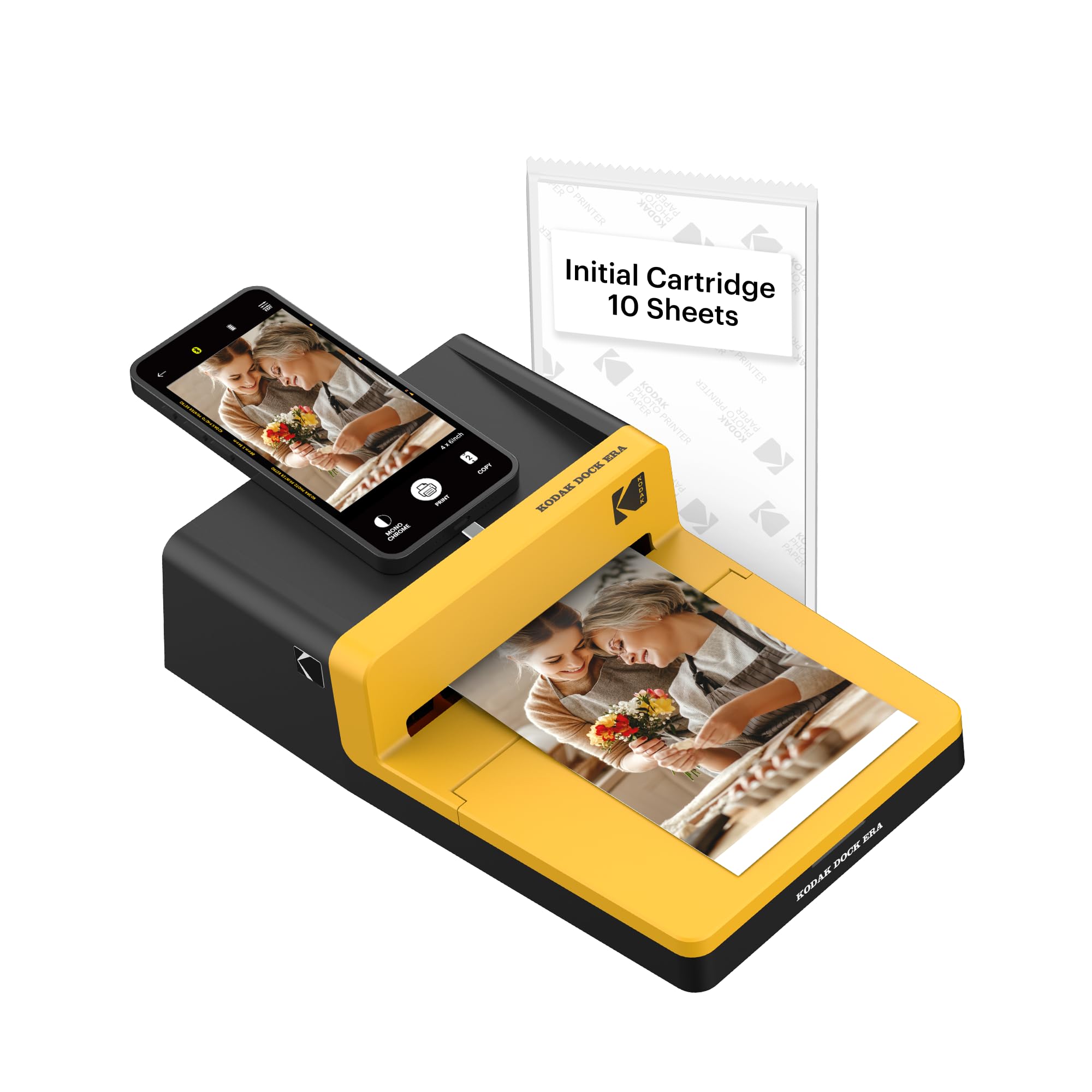 KODAK Dock ERA 4PASS チェキスマホプリンター(4x6\