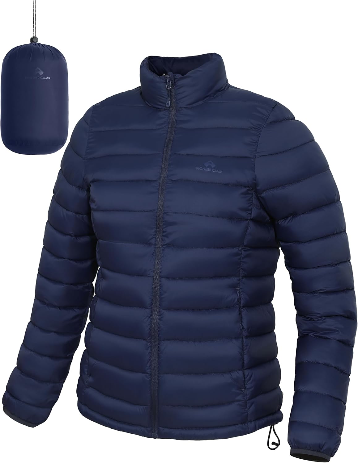 Pioneer Camp Women's Packable Puffer Jacket Winter Lightweight Quilted Coat Water-Repellent Insulated Thermal Warm Outerwear