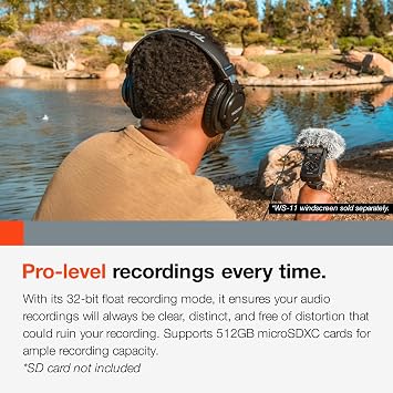 TASCAM DR-07XP Recorder and Studio Headphones Bundle