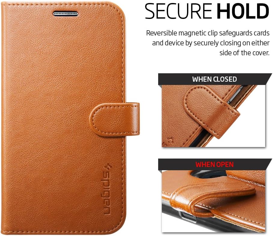 Spigen Wallet S Designed for Samsung Galaxy S6 Case (2015) - Brown