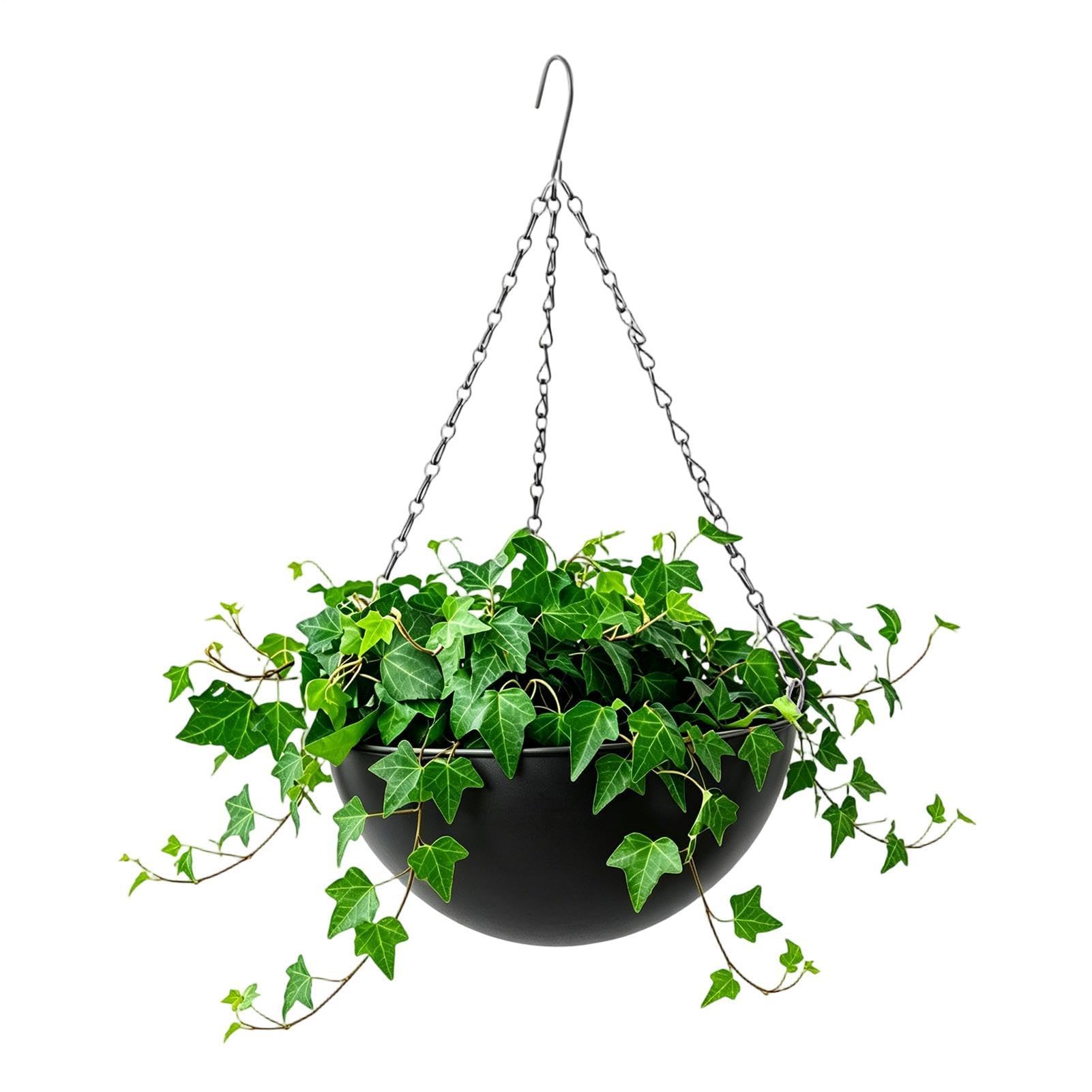 Cintre pour plantes auto-arrosage avec crochet mural pour balcon