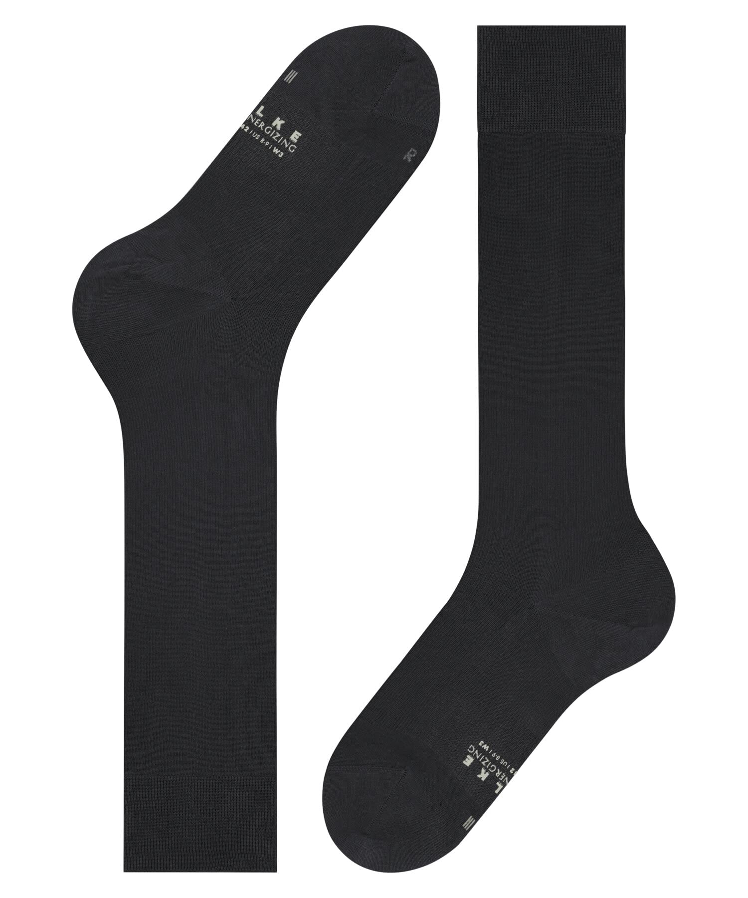 FALKE Mężczyźni Podkolanówki Ultra Energizing M Kh bawełna kompresyjne 1 Para, Szary Anthracite 3110 - Obwód łydki W3, 43-44 W3