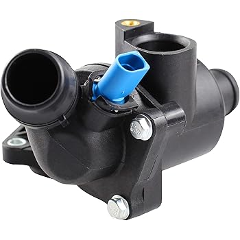 Amazon Com Boxi 902 814 Thermostat Housing Kit Assembly Water Outlet With Sensor O Ring Replacement For 2002 2003 2004 2005 2006 Audi A4 2002 2003 2004 2005 A4 Quattro 1 8l Replace 06b121111k 06b 121 111k Automotive